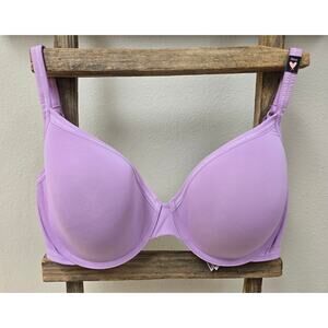 Victoria’s Secret T-Shirt Lightly Lined Demi Bra – 36DD, Purple, New